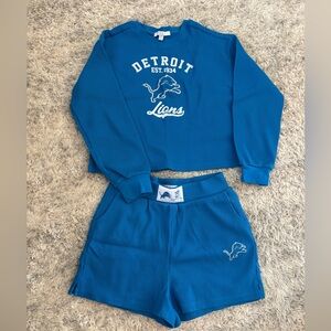 Wear by Erin Andrews Detroit Lions Lounge Set